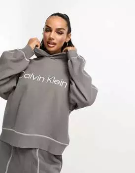 Серая худи Calvin Klein Future Shift