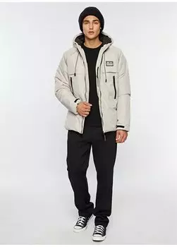 Серая мужская куртка Regular Fit 232053-032M Skechers, серый