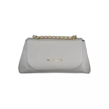 Серая полиэтиленовая сумка Valentino Bags, серый