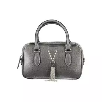 Серая полиэтиленовая сумка Valentino Bags, серый