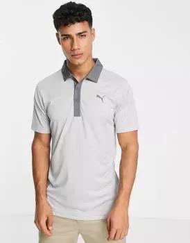 Серая рубашка-поло Puma Golf Gamer