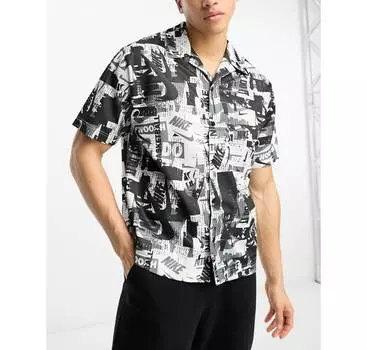 Серая рубашка с принтом Nike Basketball Dri-Fit