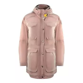 Серебряно-розовая куртка Vicky Parajumpers, розовый