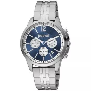 Серебряные мужские часы Just Cavalli