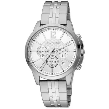 Серебряные мужские часы Just Cavalli