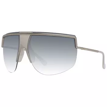 Серебряные женские солнцезащитные очки Max Mara