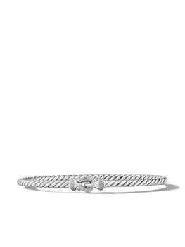 Серебряный браслет Classic Cable с бриллиантами David Yurman