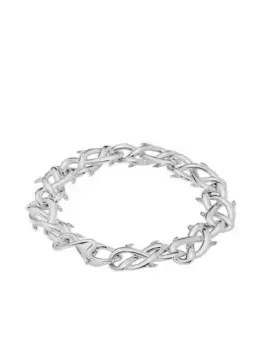 Серебряный браслет с шипами Hatton Labs, серебяный