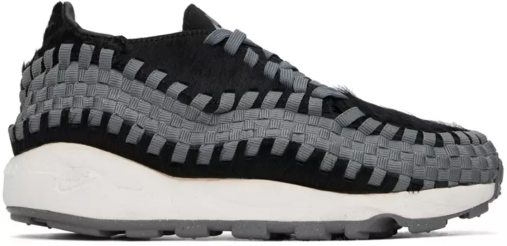 Серо-черные кроссовки Nike Footscape