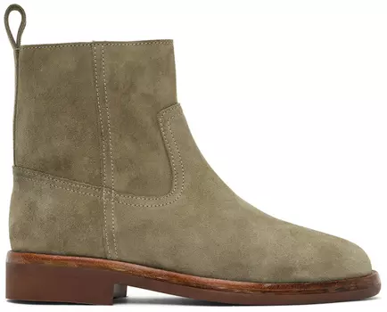 Серо-коричневые ботинки Darcus Isabel Marant