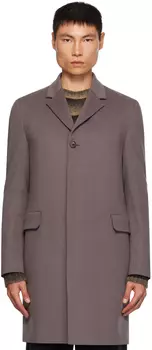 Серое мужское пальто Paul Smith