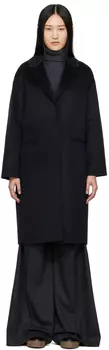 Серое пальто Cecile S Max Mara