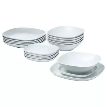 Сервиз 18 шт, белый, VRDERA IKEA