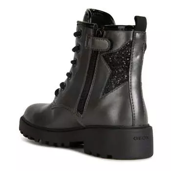 Серые ботинки Casey Star Geox, серый