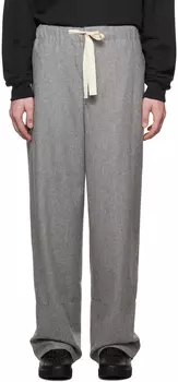 Серые брюки с кулиской Jil Sander