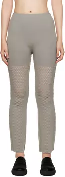Серые брюки Seed Mesh AP Lounge Issey Miyake