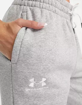Серые флисовые джоггеры Under Armour Essential