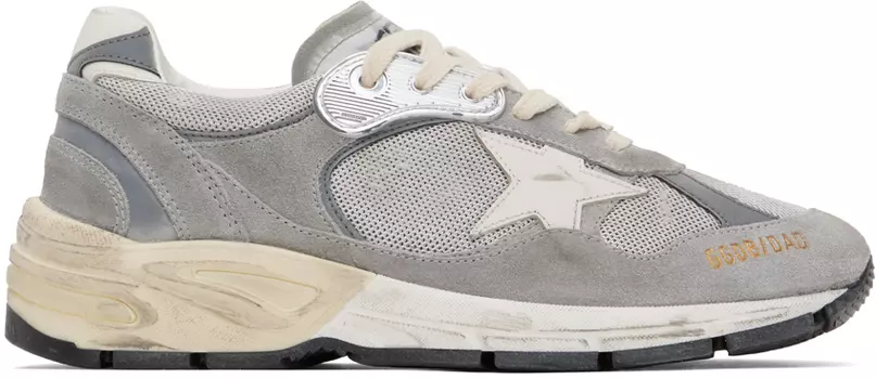 Серые кроссовки Dad-Star Golden Goose