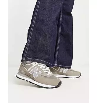 Серые кроссовки New Balance 574