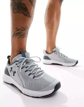 Серые кроссовки Under Armour Charged Commit TR 3