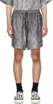 Серые шорты с градиентом AMIRI