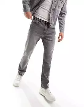 Серые зауженные джинсы Levi's 502