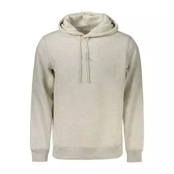 Серый хлопковый мужской свитер Calvin Klein