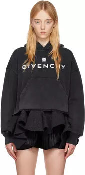 Серый худи с принтом Givenchy