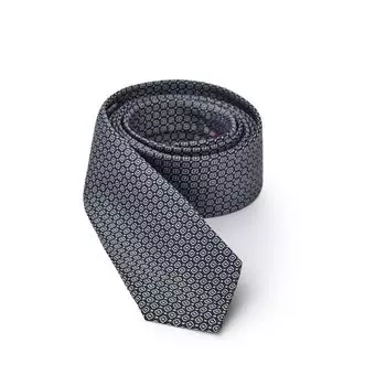 Серый шелковый галстук Jil Sander, Gray