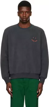 Серый свитшот Happy PS by Paul Smith