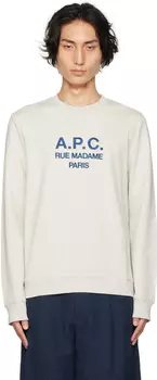 Серый свитшот Rufus A.P.C.