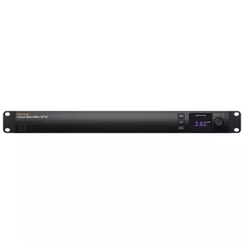 Сетевое хранилище Blackmagic Design Cloud Store Max, 12 отсеков, 48 ТБ, черный
