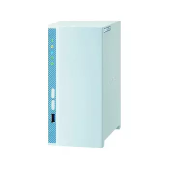 Сетевое хранилище QNAP TS-230, 2 отсека, 2 ГБ, без дисков, голубой