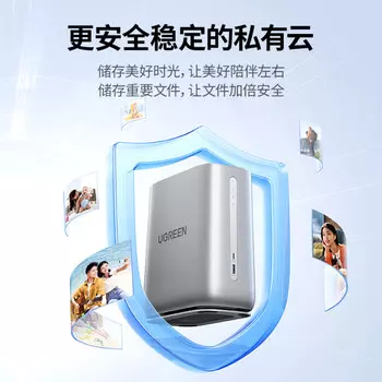 Сетевое хранилище UGREEN DH2100+ 2-дисковое