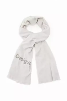 Шаль Desigual, серый