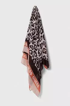 Шаль Guess, коричневый