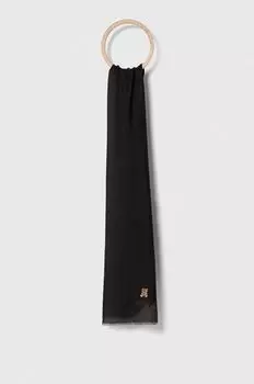 Шаль Moschino, черный