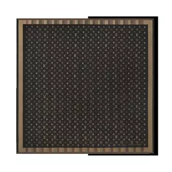 Шаль с монограммой So Shine Louis Vuitton, коричневый