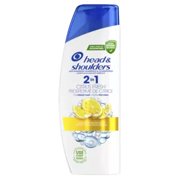 Шампунь 2 в 1 «Цитрусовая свежесть» - 330 мл Head & Shoulders