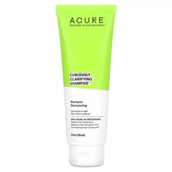 Шампунь Acure Curiously Clarifying Shampoo Lemongrass & Argan, 236 мл