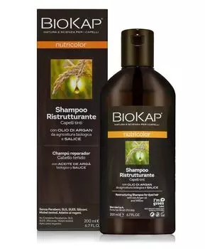 Шампунь Biokap Nutricolor Szampon Odbudowujcy, 200 мл