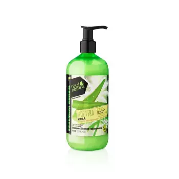 Шампунь Champ Sin Sal Hidratante Con Aloe Vera Real Natura, 500 мл