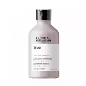 Шампунь для белых или седых волос Silver Shampoo L'Oreal, 300 ml