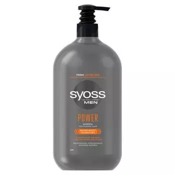 Шампунь для нормальных волос, 750мл Syoss Men Power Shampoo