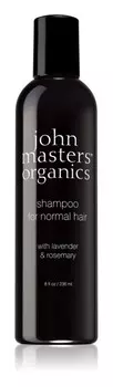 Шампунь для нормальных волос John Masters Organics Lavender Rosemary
