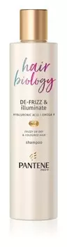 Шампунь для окрашенных волос Pantene Hair Biology De-Frizz & Illuminate