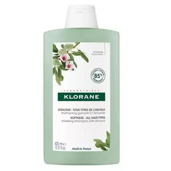 Шампунь для смягчения волос, 400 мл Klorane Almond