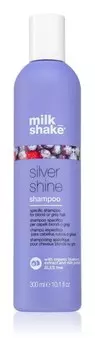 Шампунь для светлых волос, нейтрализующий желтоватый оттенок. Milk Shake Silver Shine