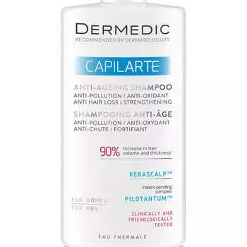 Шампунь для волос, 300 мл Dermedic Capilarte anti-age