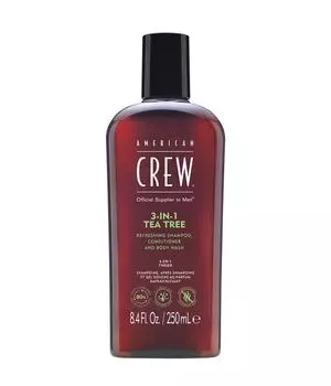 Шампунь для волос American Crew Hair Care & Body 3in1 Tea Tree, 250 ml